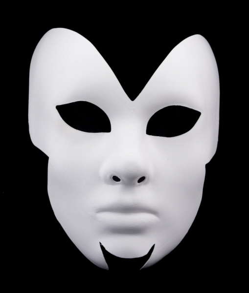 Masque à décorer [Visage], A décorer, Carnaval