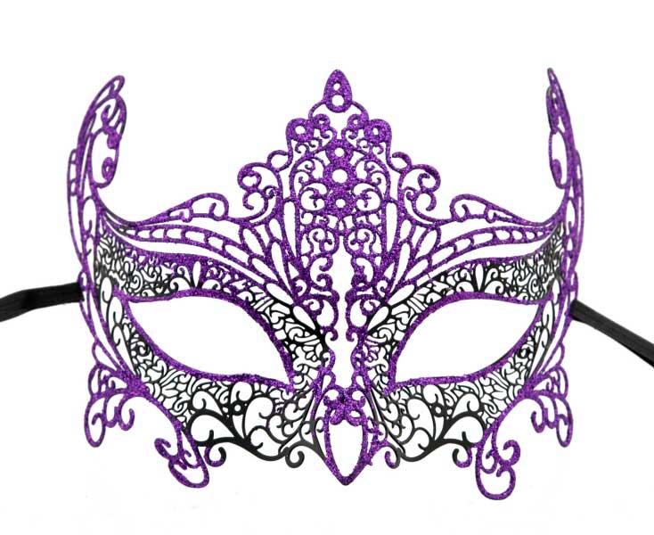 Masque Vénitien Artisanal Peint à La Main Par Max Studio - Signé, Venizia