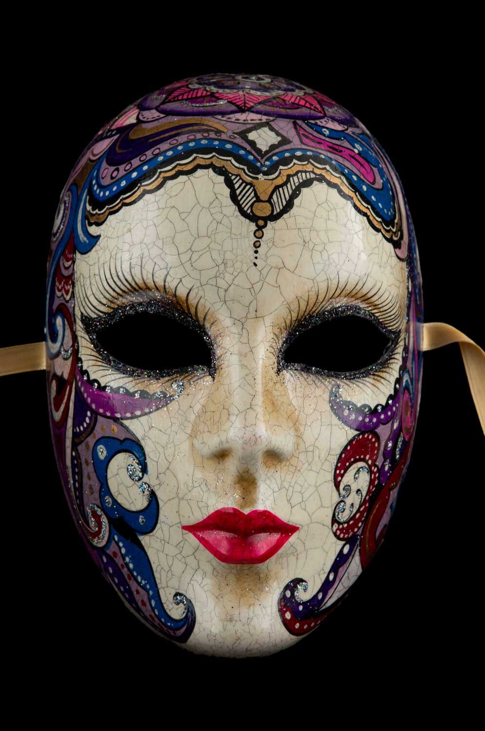 Masque vénitien pour Les Yeux Colombina Mosaica pour Femme 